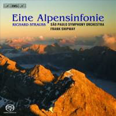 R.슈트라우스: 알프스 교향곡 &amp; 교향적 판타지 &#39;그림자 없는 여인&#39; (R.Strauss: Eine Alpensinfonie &amp; Symphonic Fantasy On Die Frau Ohne Schatten, Trv234a)(SACD Hybrid) - Frank Shipway
