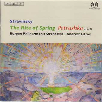 스트라빈스키 : 페트루슈카(1911년 오리지널판), 봄의 제전 (Stravinsky : Petrouchka &amp; Le Sacre du printemps) (SACD Hybrid) - Andrew Litton