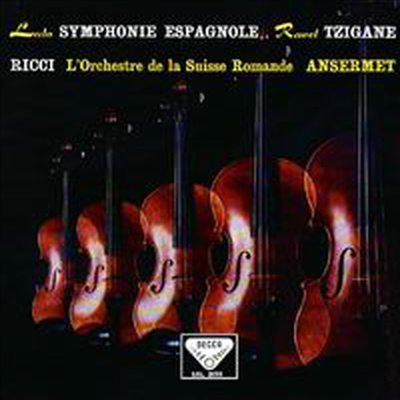 랄로: 스페인 교향곡 &amp; 라벨: 치간느 (Lalo: Symphonie Espagnole &amp; Ravel: Tzigane) (180g LP) - Ruggiero Ricci