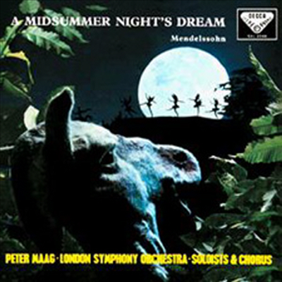 멘델스존 : 한 여름 밤의 꿈 (Mendelssohn: A Midsummer Night&#39;s Dream) (180g LP) - Peter Maag