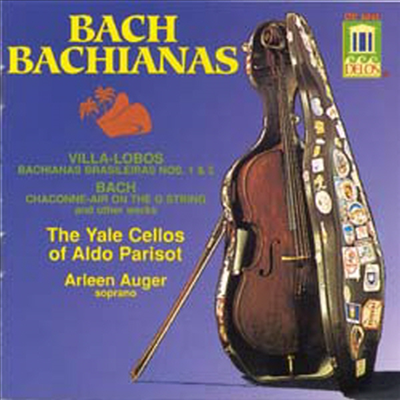 바흐, 빌라-로보스 : 바치아나스 (Bach, Villa-Lobos : Bachianas)(CD) - The Yale Cellos