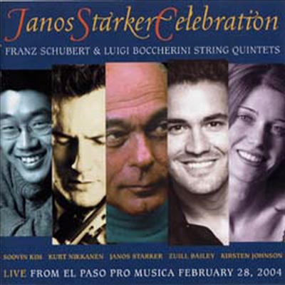 보케리니, 슈베르트 : 현악 오중주 - 슈타커 셀레브레이션 (Boccherini, Schubert : String Quintets - Janos Starker Celebration)(CD) - Janos Starker
