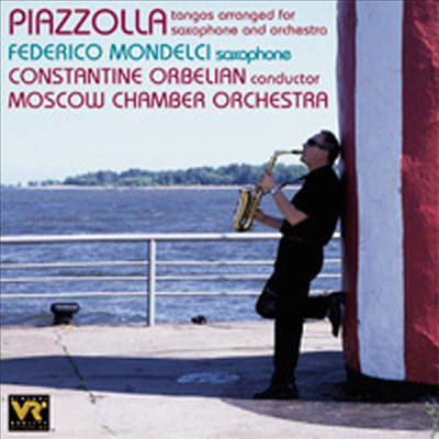 색소폰으로 연주한 피아졸라 (Tangos Arranged For Saxophone And Orchestra)(CD) - Federico Mondelci