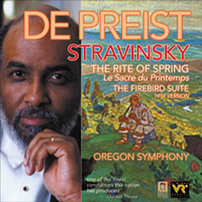 스트라빈스키 : 봄의 제전, 불새 (Stravinsky : The Rite Of Spring, The Firebird)(CD) - James De Preist