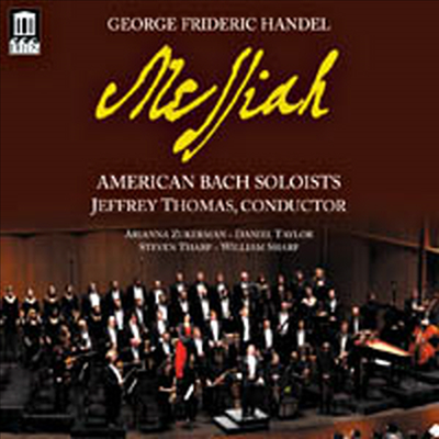 헨델 : 메시아 - 1741년 자필 초판본 (Handel : Messiah - Autograph Score Version of 1741) (2CD) - Jeffrey Thomas