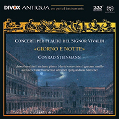비발디: 리코더 협주곡집 '밤과 낮' (Vivaldi: Giorno e Notte 'Day and Night') (SACD Hybrid) - Conrad Steinmann