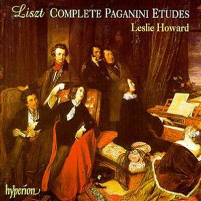 리스트 : 파가니니 연습곡 전곡 (Paganini : Complete Etudes)(CD) - Leslie Howard