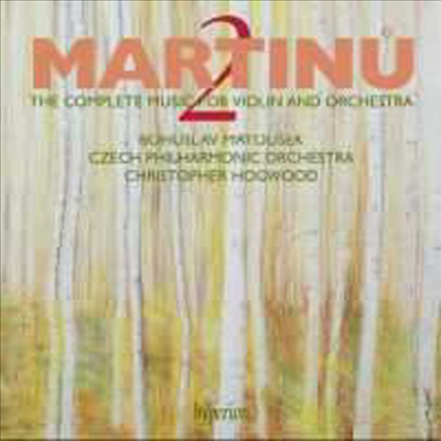 마르티누 : 바이올린과 관현악을 위한 작품집 Vol.2 (Martinu : The complete music for violin and orchestra Volume 2) - Bohuslav Matousek