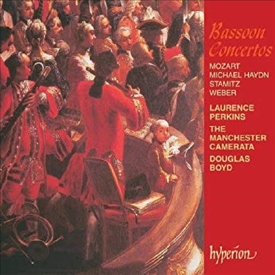 모차르트, 하이든, 슈타미츠, 베버 : 바순 협주곡 (Mozart, Haydn, Stamitz, Weber : Bassoon Concertos)(CD) - Laurence Perkins