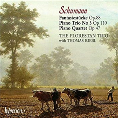 슈만 : 피아노 삼중주 3번, 환상 소곡집, 피아노 사중주 (Schumann : Piano Trio No.3 Op.110, Fantasiestucke Op.88, Piano Quartet Op.47) - Florestan Trio