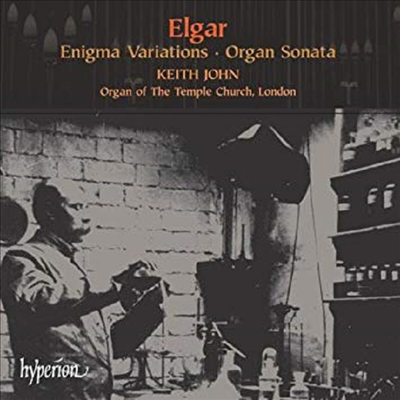 엘가 : 수수께끼 변주곡, 오르간 소나타 (Elgar : Enigma Variations, Organ Sonata)(CD) - Keith John