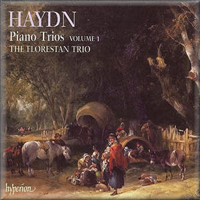 하이든: 피아노 트리오 Vol.1 - 24번, 25번 &#39;헝가리 풍&#39;, 26번, 27번 (Haydn : Piano Trios Volume 1)(CD) - The Florestan Trio