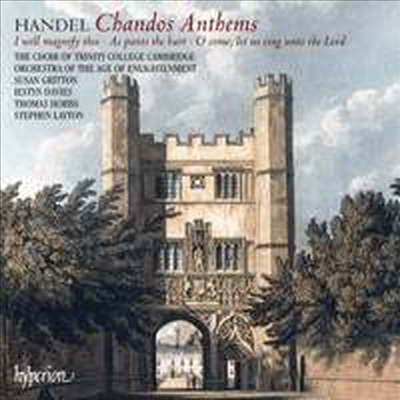 헨델: 산도스 앤섬 5번, 6번 &amp; 8번 (Handel: Chandos Anthems Nos 5a, 6a &amp; 8)(CD) - Stephen Layton