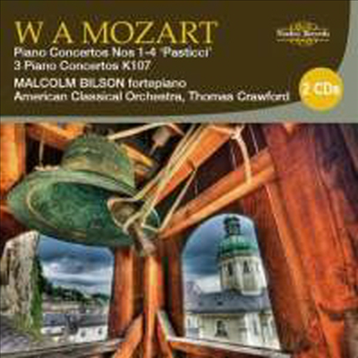 모차르트 : 피아노 협주곡 1~4번, 교향곡 14번 & 3개의 피아노 협주곡 K.107 (Mozart : Piano Concertos Nos. 1-4 ‘Pasticci’ & 3 Piano Concertos K107) - Malcolm Bilson