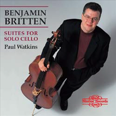 브리튼 : 무반주 첼로 조곡 (Britten : Suites for Violoncello Solo Op.72, Op.80, Op.87)(CD) - Paul Watkins