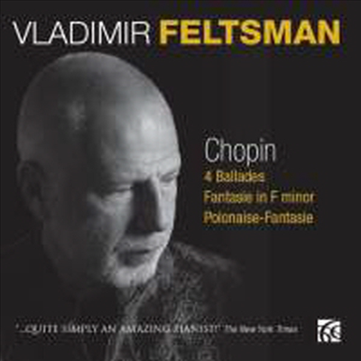 쇼팽 : 발라드 No.1-4, 환상곡 f 단조 Op.49 &amp; 환상 폴로네이즈 A-flat 장조 Op.61 (CD) - Vladimir Feltsman