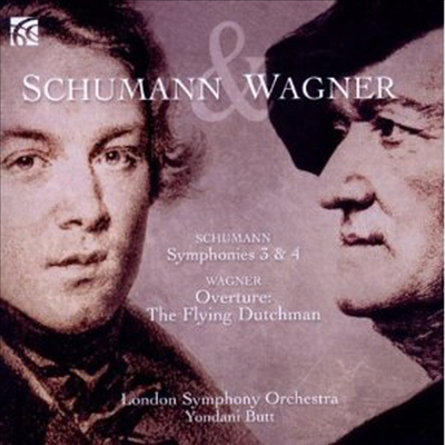 슈만: 교향곡 3번 '라인' 4번 & 바그너: 방황하는 네덜란드인 서곡 (Schumann Symphonies Nos. 3 'Rheinish', 4 & Wagner: The Flying Dutchman Overture) - Yondani Butt