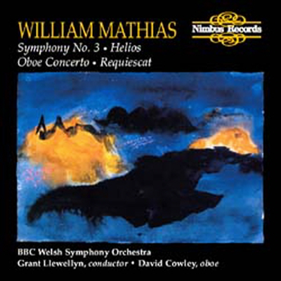 윌리엄 마티아스 : 교향곡 3번, 오보에 협주곡 (William Mathias : Symphony No.3, Oboe Concerto)(CD) - David Cowley