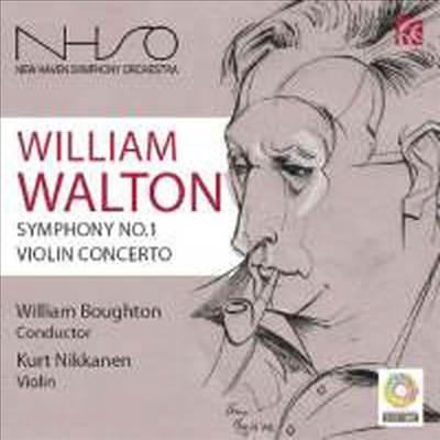 윌리엄 월튼 : 바이올린 협주곡, 교향곡 1번 (Walton : Violin Concerto & Symphony No. 1) - William Boughton