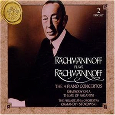 라흐마니노프 : 피아노 협주곡 1-4번, 파가니니 광시곡 (Rachmaninov : 4 Piano Concertos, Rhapsody On A Theme Of Paganini, Op.43) (2CD) - Sergei Rachmaninov