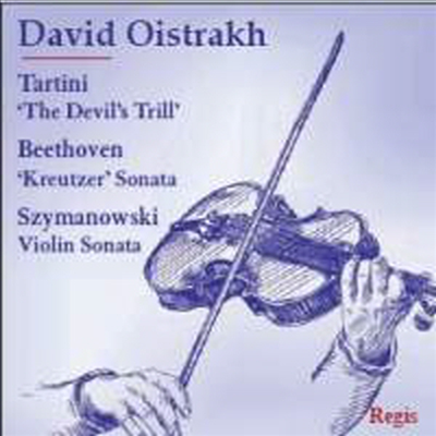 베토벤, 시마마노프스키 &amp; 타르티니: 바이올린 소나타 (Beethoven, Szymanowski &amp; Tartini: Violin Sonatas)(CD) - David Oistrakh