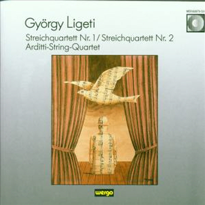 리게티 : 현악 사중주 1-2번 (Ligeti : String Quartets 1-2)(CD) - Arditti-String Quartet