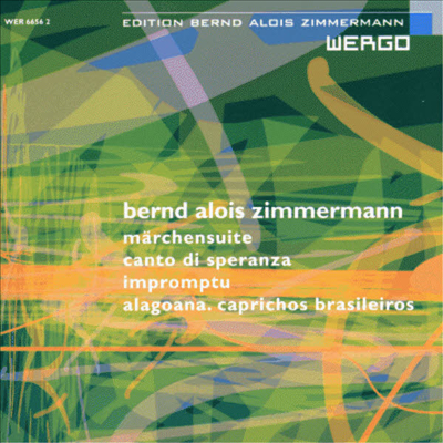 침머만 : 동화 모음곡, 희망의 노래, 즉흥곡, 발레음악 ‘알라고아나' (Zimmermann : Marchensuite, Canto Di Speranza, Impromptu, Alagoana)(CD) - Peter Hirsch