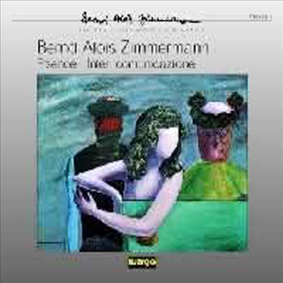 침머만 : 현존 '블랙 발레', 첼로와 피아노를 위한 '상호 소통' (Zimmermann : Presence 'Ballet blanc', Intercomunicazione per Violoncello e Pianoforte)(CD) - Ensemble Recherche