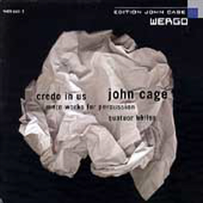 케이지 : 타악기를 위한 음악 (Cage : Credo in Us ...more works for percussion)(CD) - Quatuor Helios