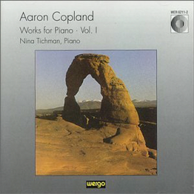 코플란드 : 피아노 작품 1집 - 변주곡, 4개의 피아노 블루스, 피아노 소나타 (Copland : Piano Works, Vol. 1)(CD) - Nina Tichman