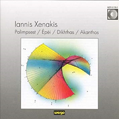 크세나키스 : 팔림세스트, 에페이, 디크타스, 아칸토스 (Xenakis : Palimpsest, Epei, Dikhthas, Akanthos)(CD) - Irvine Arditti