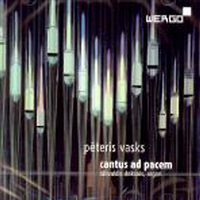 페테리스 바스크스 : 오르간 작품집 (Peteris Vasks : Cantus ad Pacem)(CD) - Talivaldis Deksnis