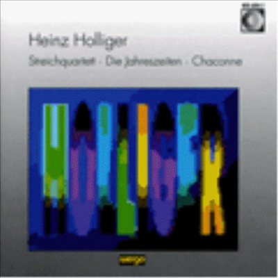 홀리거 : 현악사중주, 사계, 첼로 독주를 위한 샤콘느 (Holliger : String Quartet, Die Jahreszeiten, Chaconne Fur Violoncelle Solo)(CD) - Berner Streichquartett