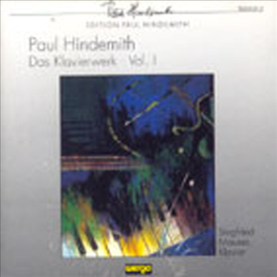 힌데미트 : 피아노 작품 1집 (Hindemith : Works For Piano, Vol.1)(CD) - Siegfried Mauser