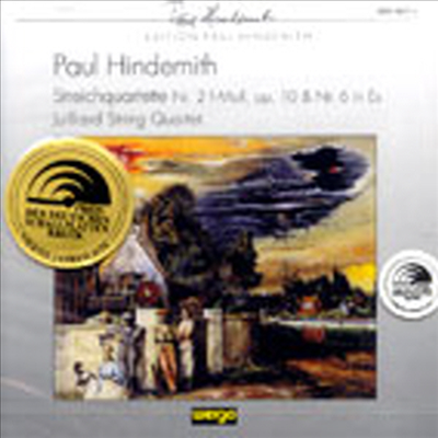 힌데미트 : 현악사중주 2, 6번 (Hindemith : String Quartet No.2 & 6)(CD) - Juilliard String Quartet