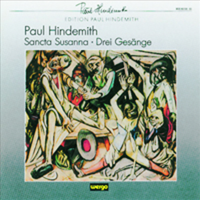 힌데미트: 젊은 가정부, 죽은 시체 (Hindemith: Junge Magd; Todes Tod)(CD) - Gerd Albrecht