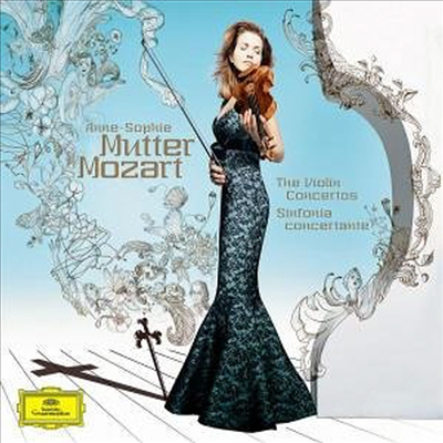 모차르트 : 바이올린 협주곡집, 신포니아 콘체르탄테 (Mozart : Violin Concertos, Sinfonia Concertante) (2CD) - Anne-Sophie Mutter