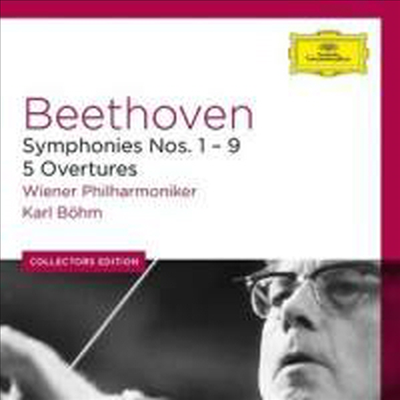 베토벤: 교향곡 1 - 9번, 5개의 서곡 (Beethoven: Complete Symphonies Nos.1 - 9, 5 Overtures) (6CD Boxset) - Karl Bohm