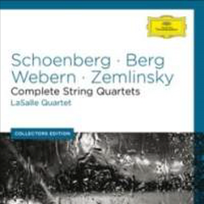 쇤베르크, 베르크, 베베른 & 쳄린스키: 현악 사중주 전집 (Schoenberg, Berg, Webern & Zemlinsky: Complete String Quartets) (6CD Boxset) - LaSalle Quartet