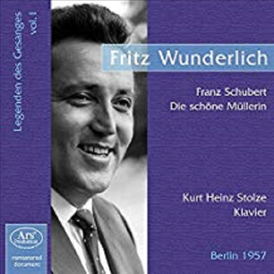 슈베르트 : 아름다운 물방앗간의 아가씨 (Schubert : Die Schone Mullerin)(CD) - Fritz Wunderlich