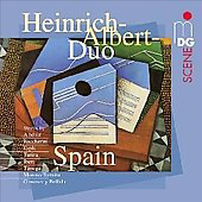 기타 듀오를 위한 스페인 음악들 (Scene Spain)(CD) - Heinrich Albert Guitar Duo