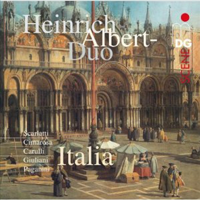 기타 듀오를 위한 이탈리아 작품집 (Italia)(CD) - Heinrich-Albert Duo