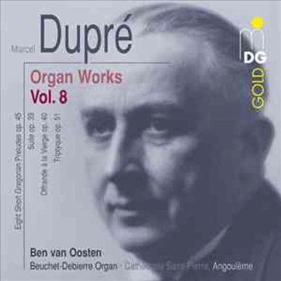 뒤프레 : 오르간 작품 8집 (Dupre : Organ Works, Vol. 8)(CD) - Ben van Oosten