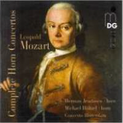 레오폴드 모차르트 : 호른 협주곡 전곡 (Leopold Mozart : Complete Horn Concertos)(CD) - Herman Jeurissen