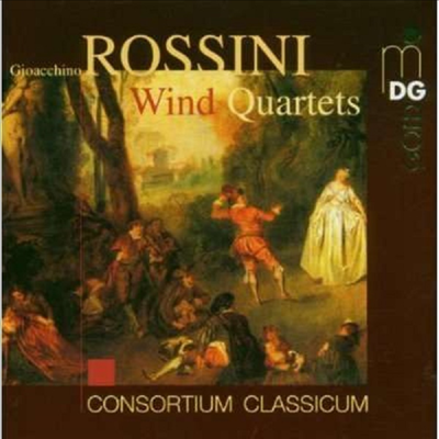 로시니 : 목관 사중주 (Rossini : Wind Quartets)(CD) - Consortium Classicum