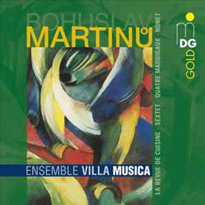 마르티누 : 실내악작품집 - 6중주, 9중주, 4개의 마드리갈, 닭의 리뷰 (Martinu : Chamber Music)(CD) - Ensemble Villa Musica