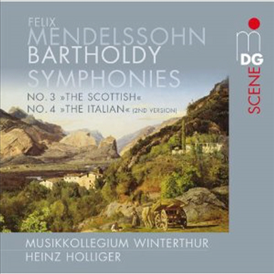멘델스존 : 교향곡 3번 '스코틀랜드', 교향곡 4번 '이탈리아' (Mendelssohn : Symphonies Nos. 3 & 4) (SACD Hybrid) - Heinz Holliger