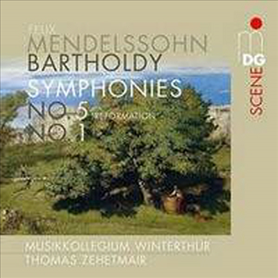 멘델스존: 교향곡 1번 &amp; 5번 &#39;종교개혁&#39; (Mendelssohn: Symphonies Nos.1 &amp; 5 &#39;Reformation&#39;) (SACD Hybrid) - Thomas Zehetmair