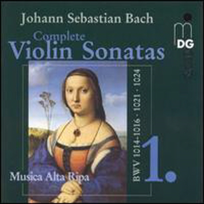 바흐: 바이올린 소나타, 1집 (Bach: Complete Violin Sonatas, Vol.1)(CD) - Musica Alta Ripa