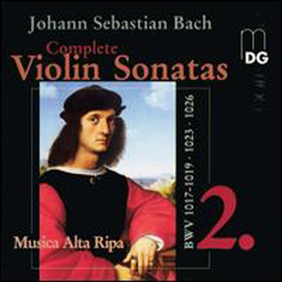 바흐: 바이올린 소나타, 2집 (Bach: Complete Violin Sonatas, Vol.2)(CD) - Ursula Bundies